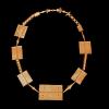 Gold Necklace, Baule, Ivory Coast, Accession No. 15.1.1