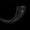 Buffalo Horn Drinking Cup, Kuba, D.R. Congo, Accession No. 8.11.1